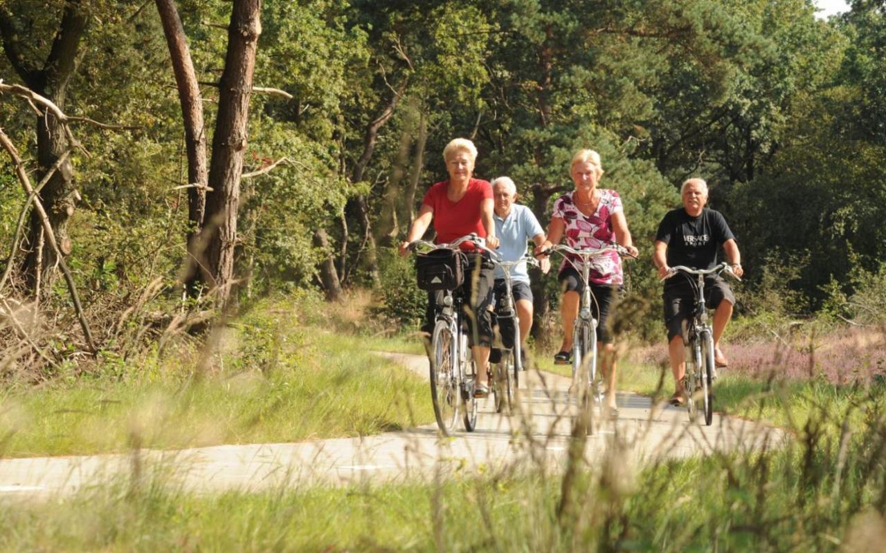 Willa Sfeervolle Chalet Met Terras, H14 De Veldkamp, Epe, Voor 4 Personen Zewnętrze zdjęcie